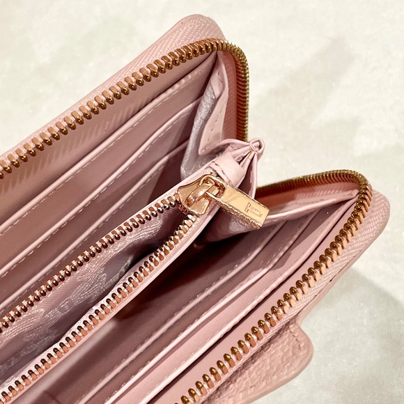 Ted Baker London Kirstie Cat Leather Pink Wallet NEW Kawaii - Picture 7 of 10